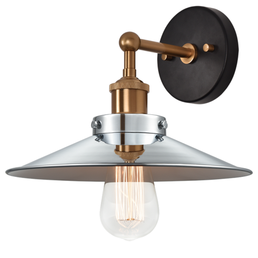 Matteo Lighting Bulstrode's Workshop W46111AGCH Wall Sconce