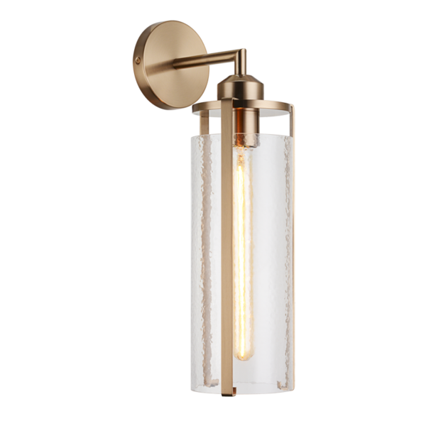 Matteo Lighting Bayou W62201AG Aged Gold Brass wall sconce