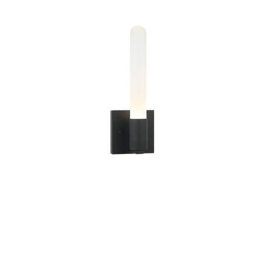 Matteo Lighting Aydin W65801MB Matte Black Wall Sconce