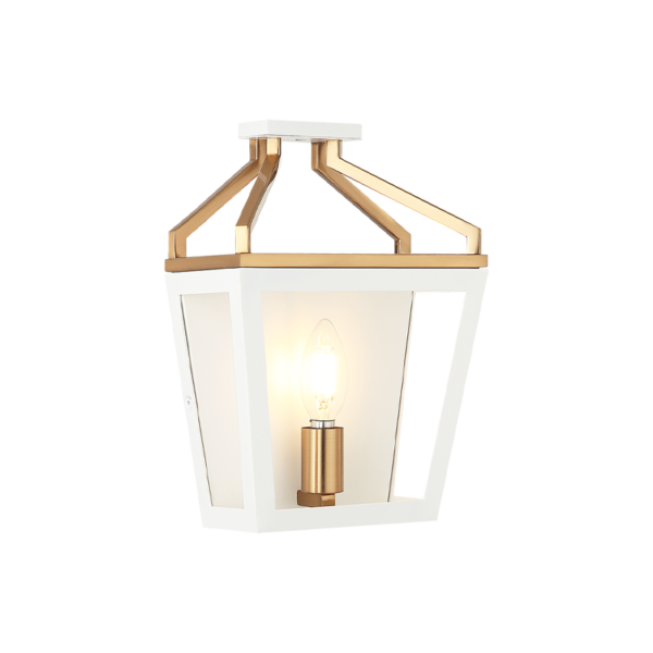 Matteo Lighting Mavonshire W67011WHAG wall sconce