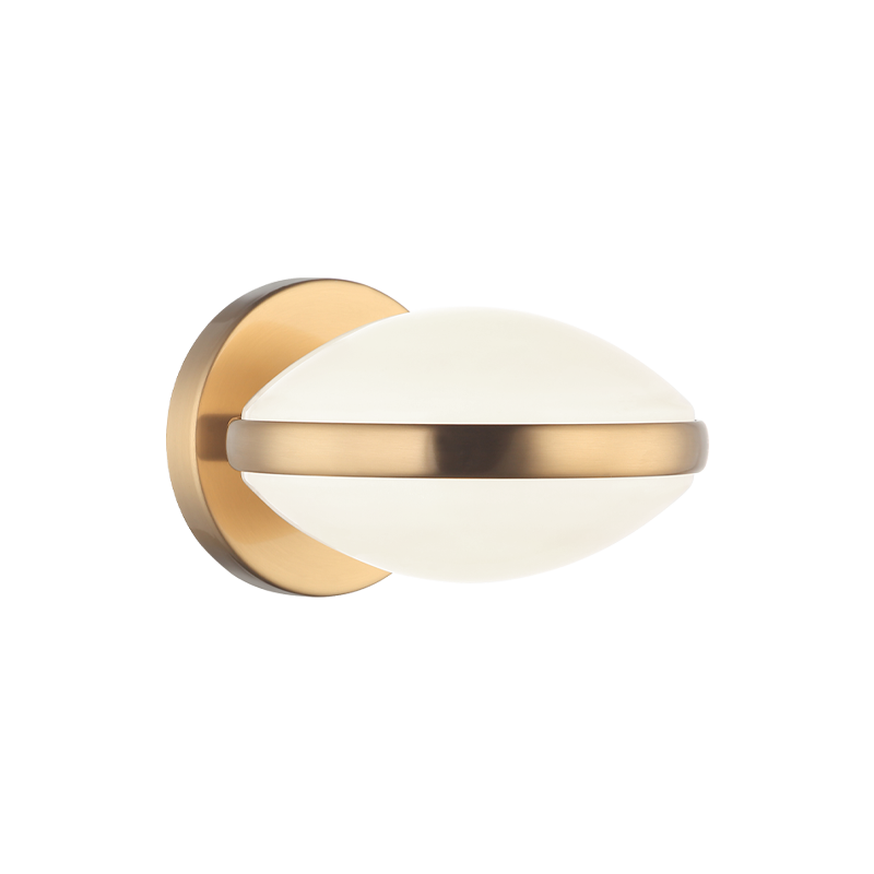Matteo Lighting Chatoyant W71501AG wall sconce