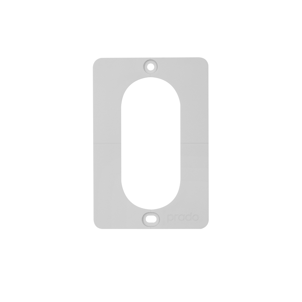 Prado UniFit back box cover plate duplex one gang