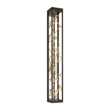 Load image into Gallery viewer, Eurofase Aerie outdoor wall sconce Gold-Black finish

