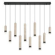 Eurofase Cambre 10-Light Linear Chandelier