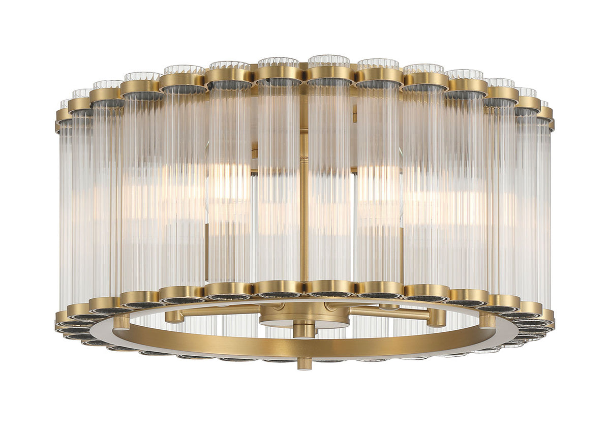 Eurofase Glasbury Flush Mount detail view
