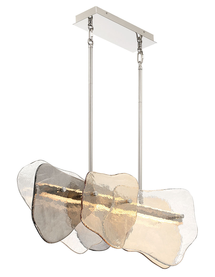 Eurofase Grotto Linear Chandelier room view