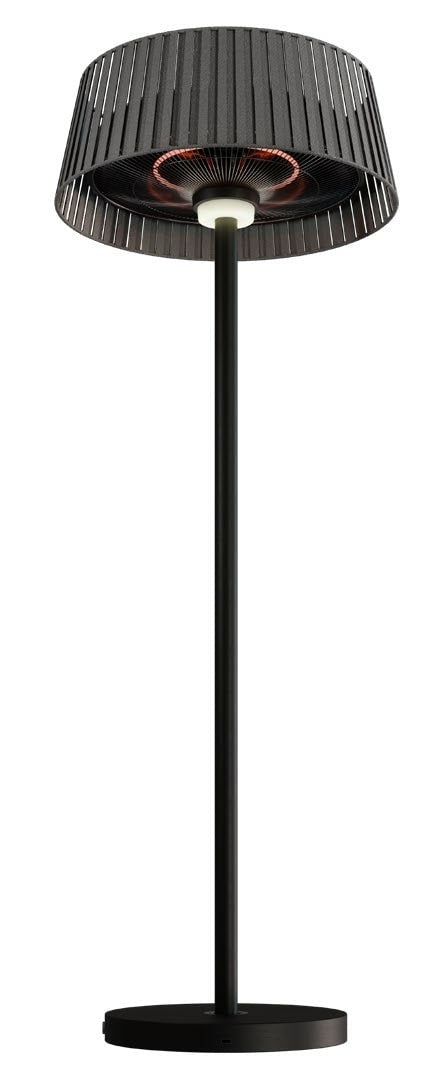 Eurofase Vellura freestanding floor accent heater and light