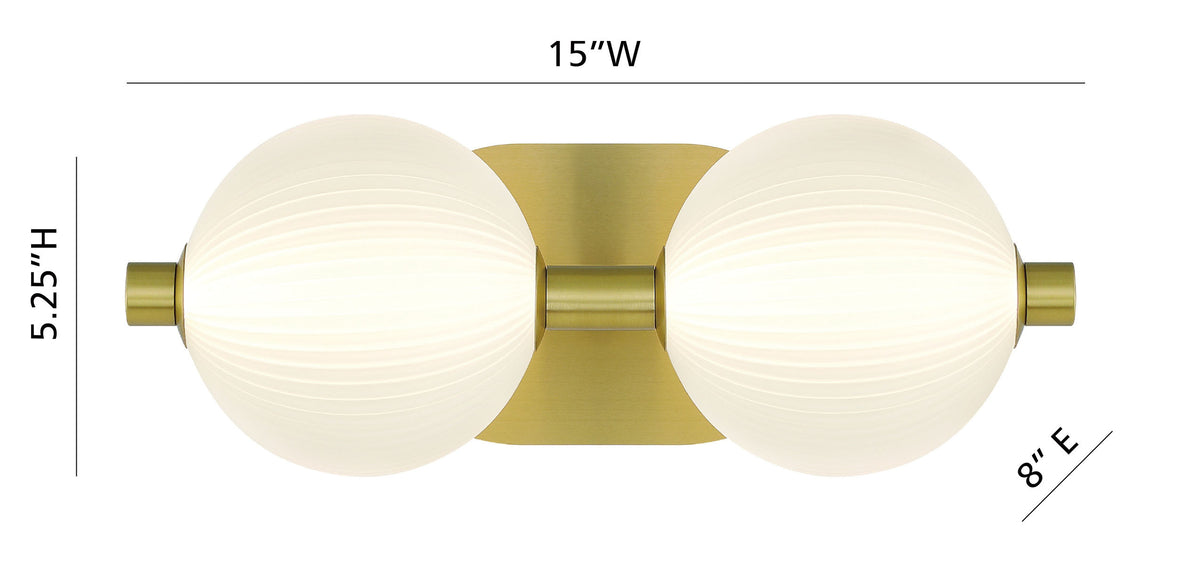 Eurofase Palmas vanity light