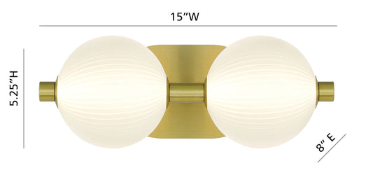 Eurofase Palmas vanity light