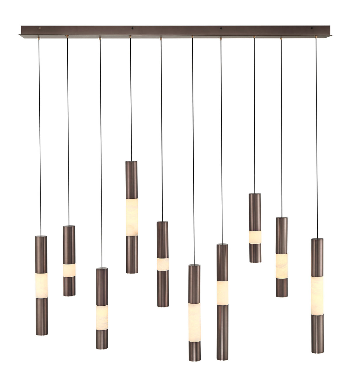 Eurofase Ronda 10-Light Linear Chandelier