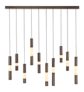 Eurofase Ronda 10-Light Linear Chandelier
