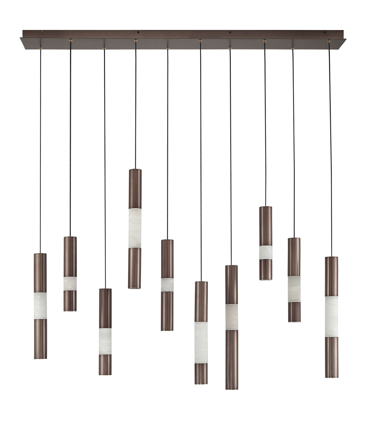 Eurofase Ronda Linear Chandelier detail