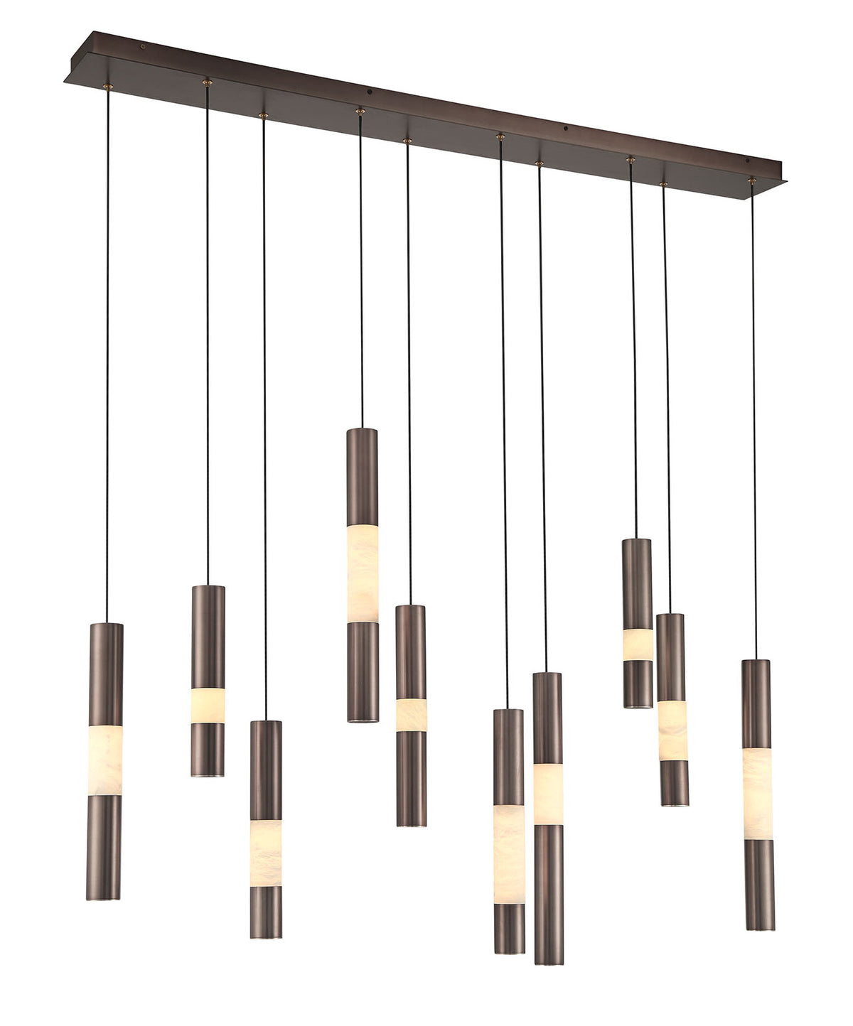 Eurofase Ronda Linear Chandelier finish option