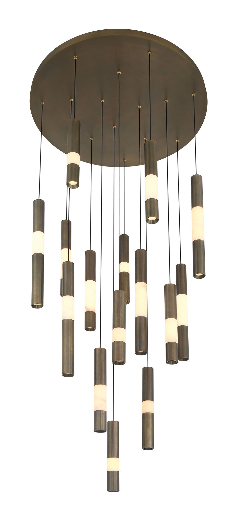 Eurofase Ronda Multi-Drop Chandelier room view