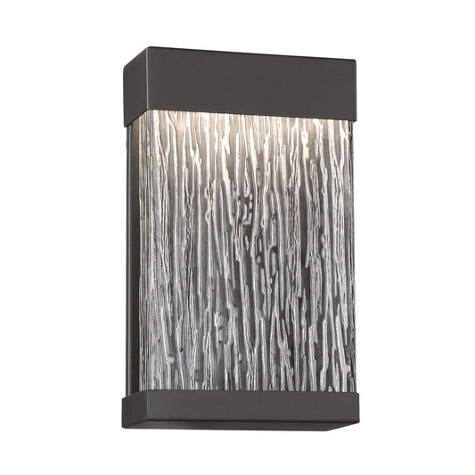 Eurofase Tiffany Outdoor Wall Sconce in Black