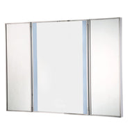 Eurofase Trias Tri-Fold LED Mirror illuminated mirror