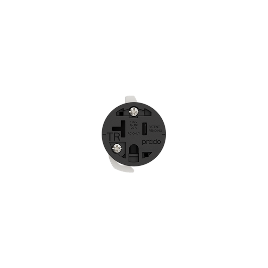 Prado UniFit single minimalist electrical outlet