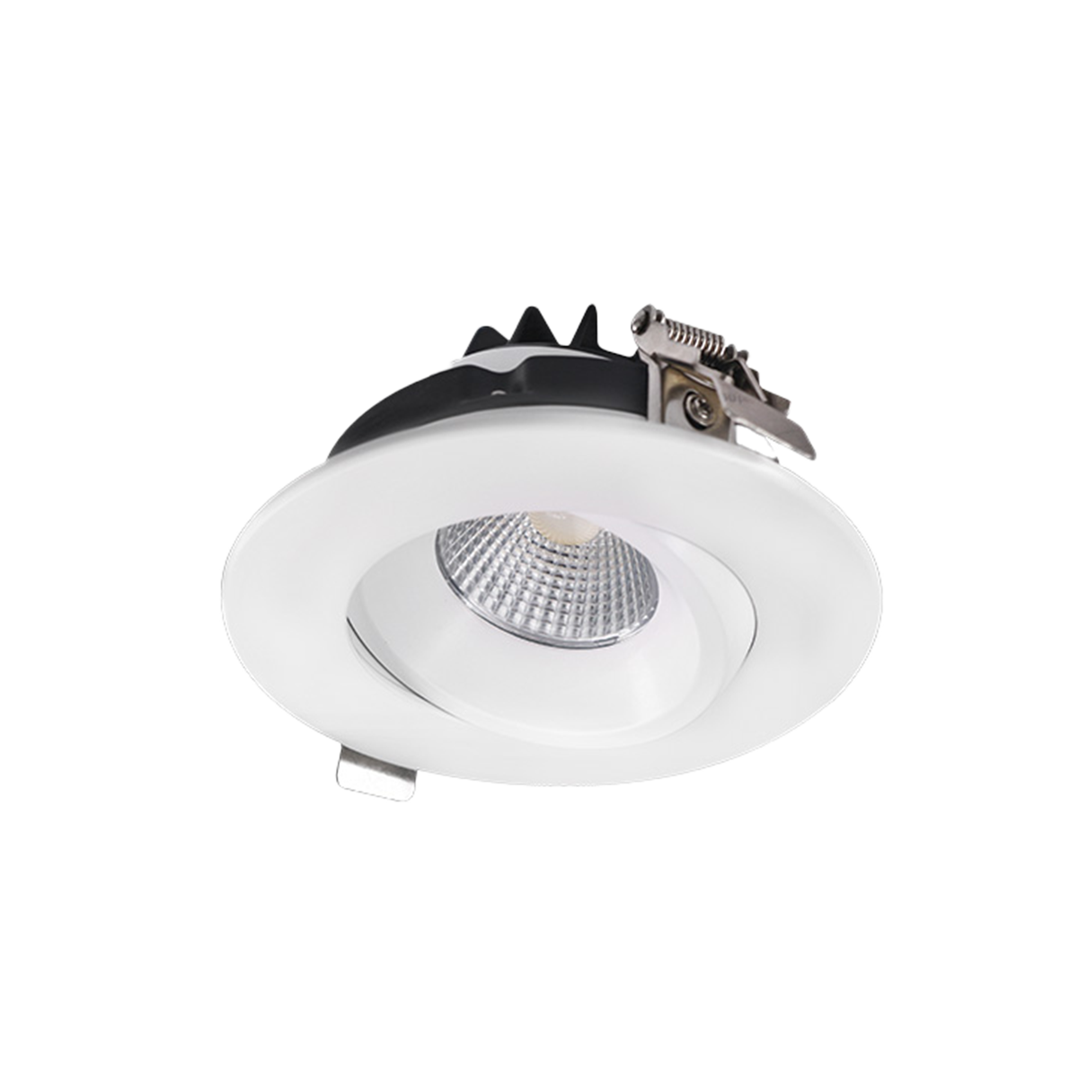 Reno AURA Round Regress Gimbal - 4" / White / 12W