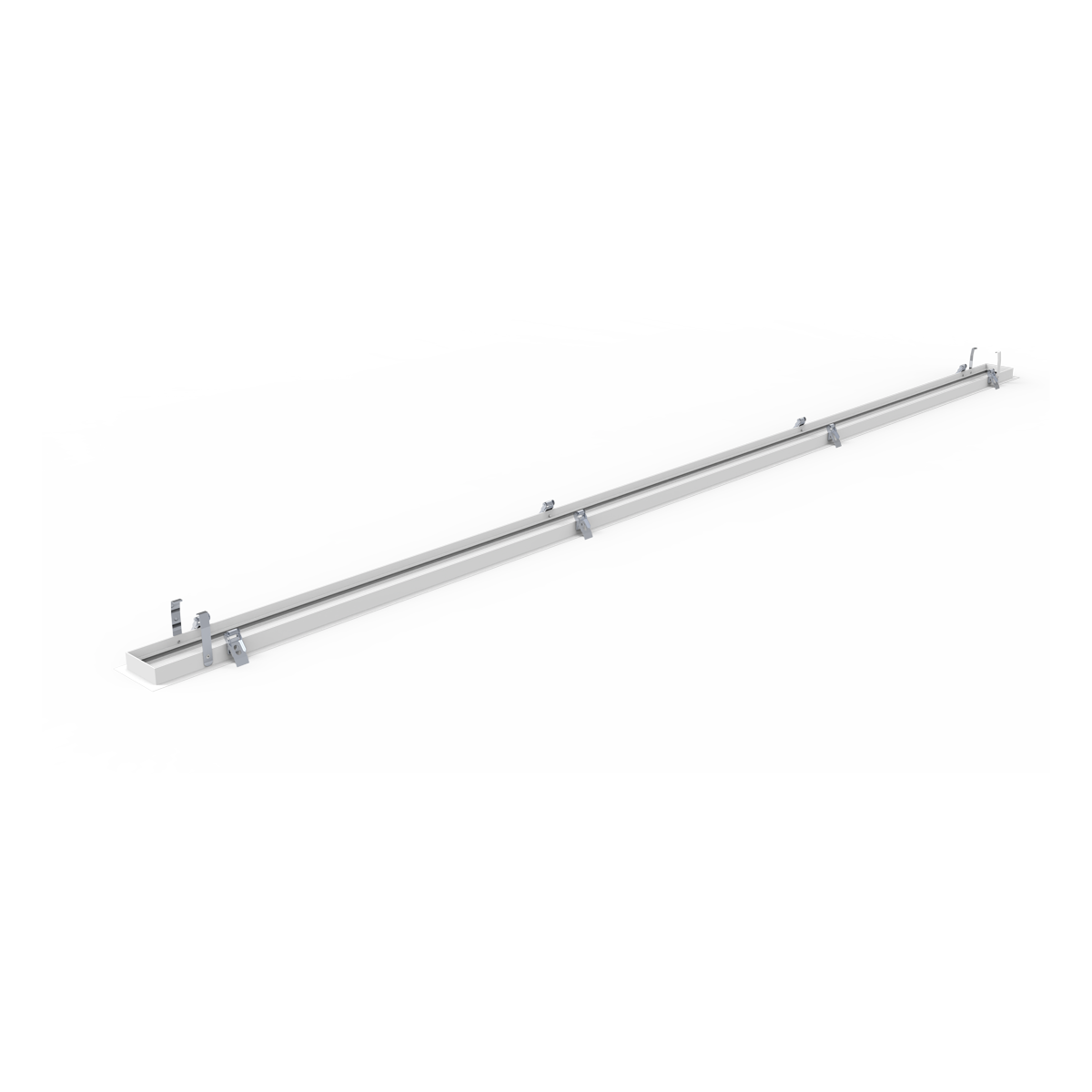 Reno ARRAY Recessed Mount Frame For Architectural Linear Strip - 8 ft