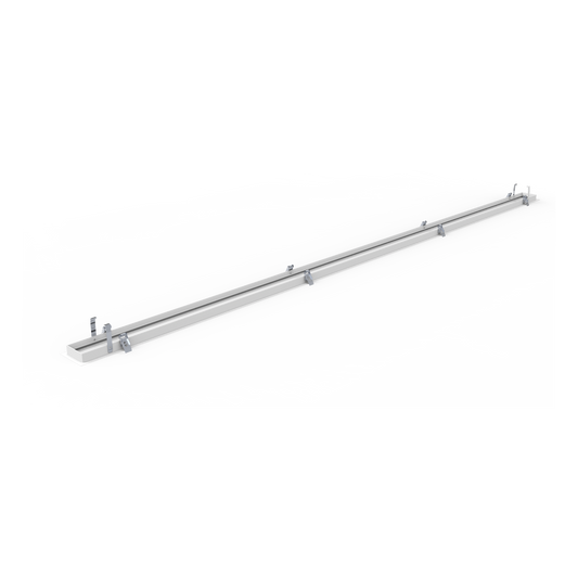 Reno ARRAY Recessed Mount Frame For Architectural Linear Strip - 8 ft