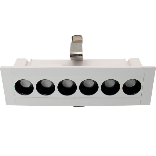 Reno AURA Mini Linear Recessed Spot Light - White / 8W