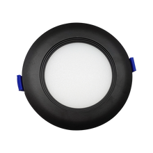 Load image into Gallery viewer, Reno BRILLIANCE 4 inch black baffle trim downlight
