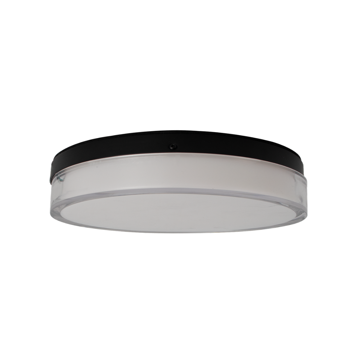 Reno NOIR 7 inch black flushmount
