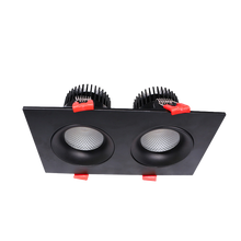Load image into Gallery viewer, Reno AURA Square Gimbal - 3.5" / Black / 24W
