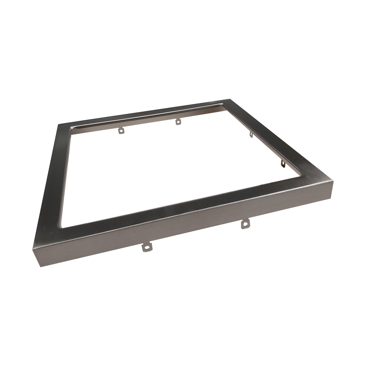 Reno SOL 9 inch square brushed nickel trim