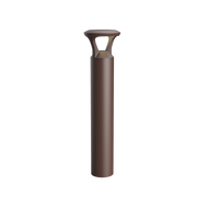 Reno SYLO BL3 architectural LED bollard in bronze finish