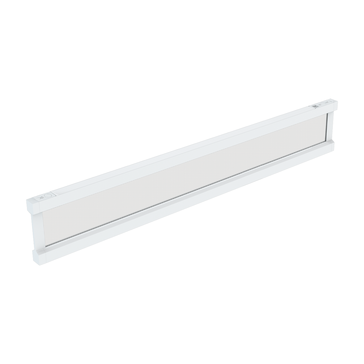 Reno STRATOS architectural vertical pendant white