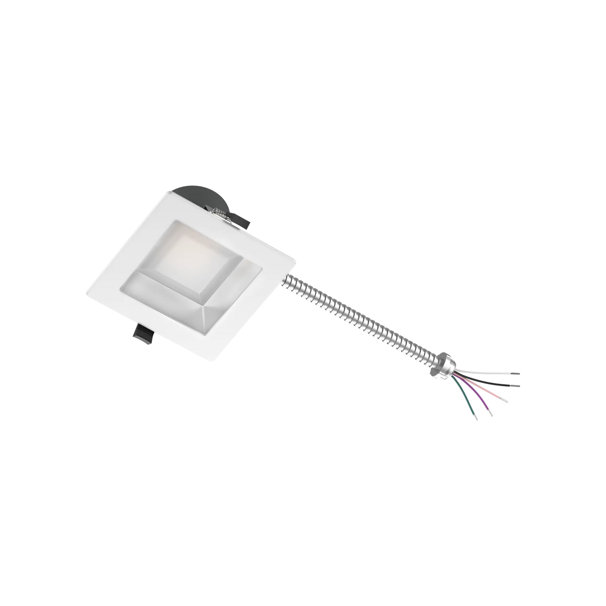 Reno ZETA 4 inch square commercial downlight white