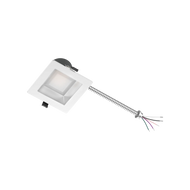 Reno ZETA 4 inch square commercial downlight white
