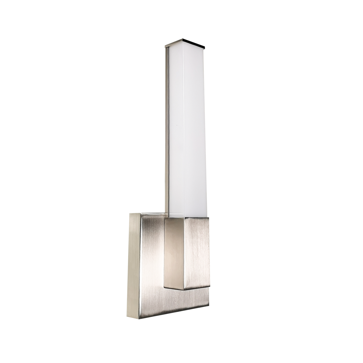Reno OSCAR slim wall sconce brushed nickel
