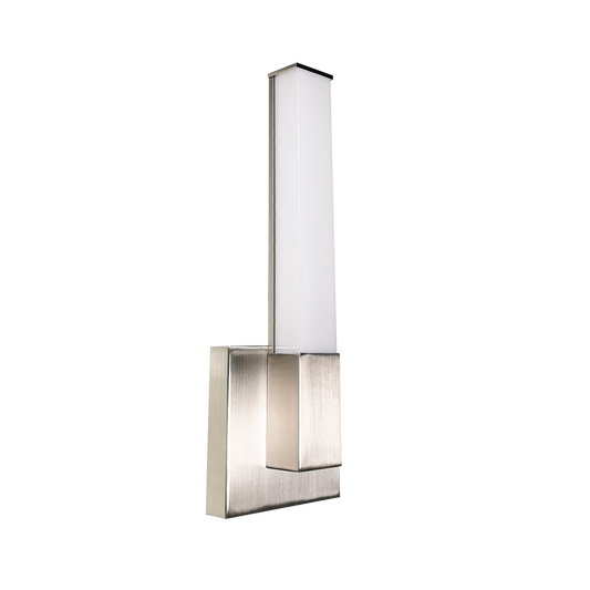Reno OSCAR slim wall sconce brushed nickel