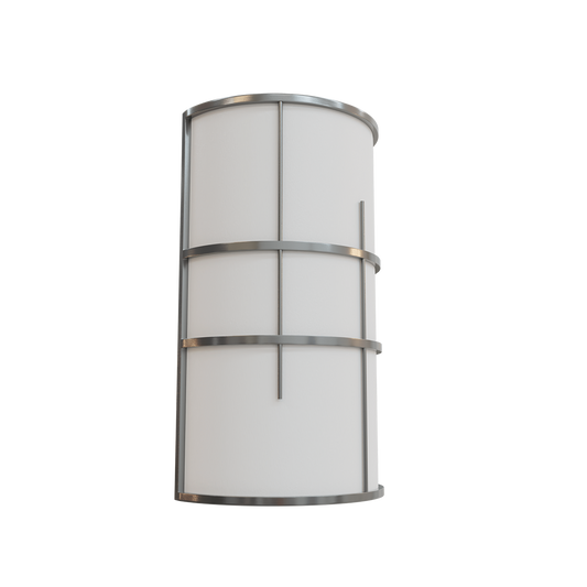 Reno DECO brushed nickel wall sconce R32005