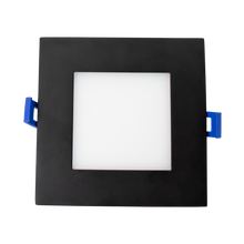 Load image into Gallery viewer, Reno BRILLIANCE 4 inch square slim downlight black
