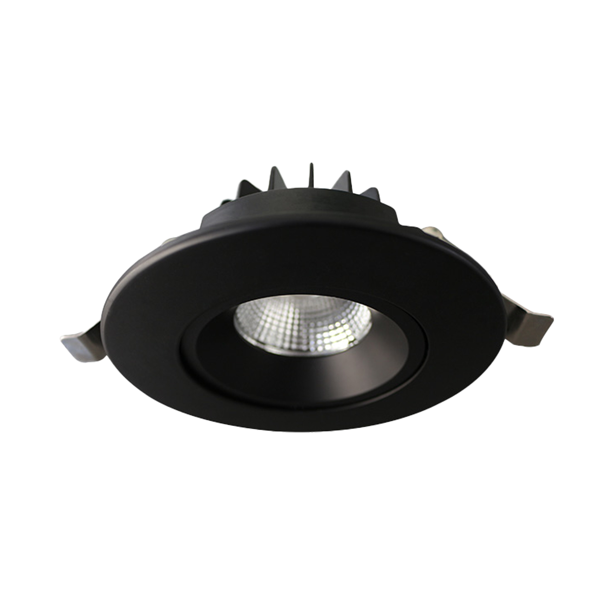 Reno AURA Round Regress Gimbal - 4" / Black / 12W