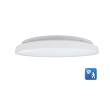 Load image into Gallery viewer, Reno LUMA 10 inch flushmount fixture with microwave sensor

