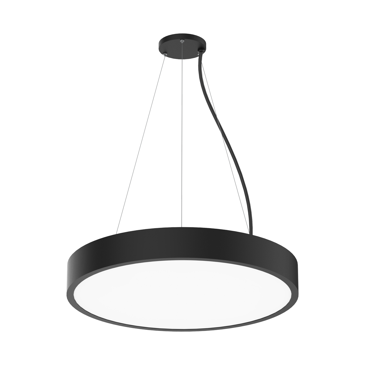 Reno EVOKE 24 inch round highbay black