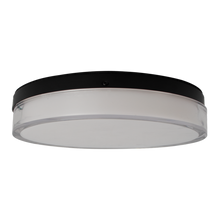 Load image into Gallery viewer, Reno NOIR 12 inch black flushmount
