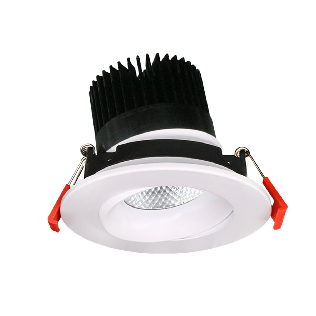 Reno AURA Round Regress Gimbal - 3.5" / White / 12W