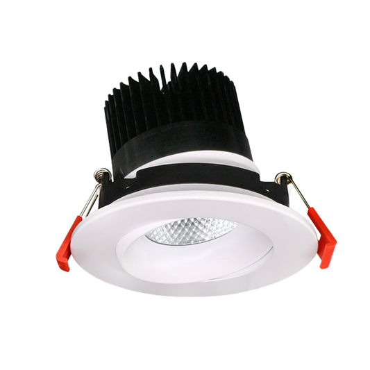 Reno AURA Round Regress Gimbal - 3.5" / White / 12W