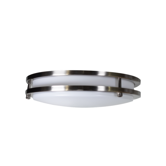 Reno DECO 12 inch double ring ceiling fixture with microwave sensor