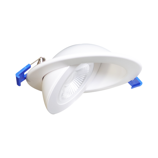 Reno MARQUEE 4 inch round floating gimbal white