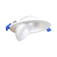 Reno MARQUEE 4 inch round floating gimbal white