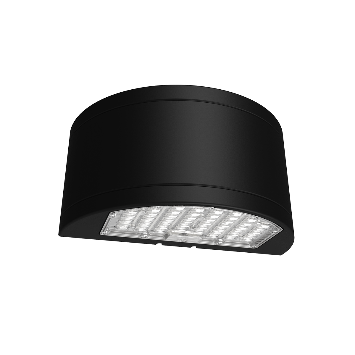 Reno CINEMA up down semi-circle wall pack R2 black