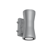 Load image into Gallery viewer, Reno CLESSIDRA 7 inch up down wall sconce silver
