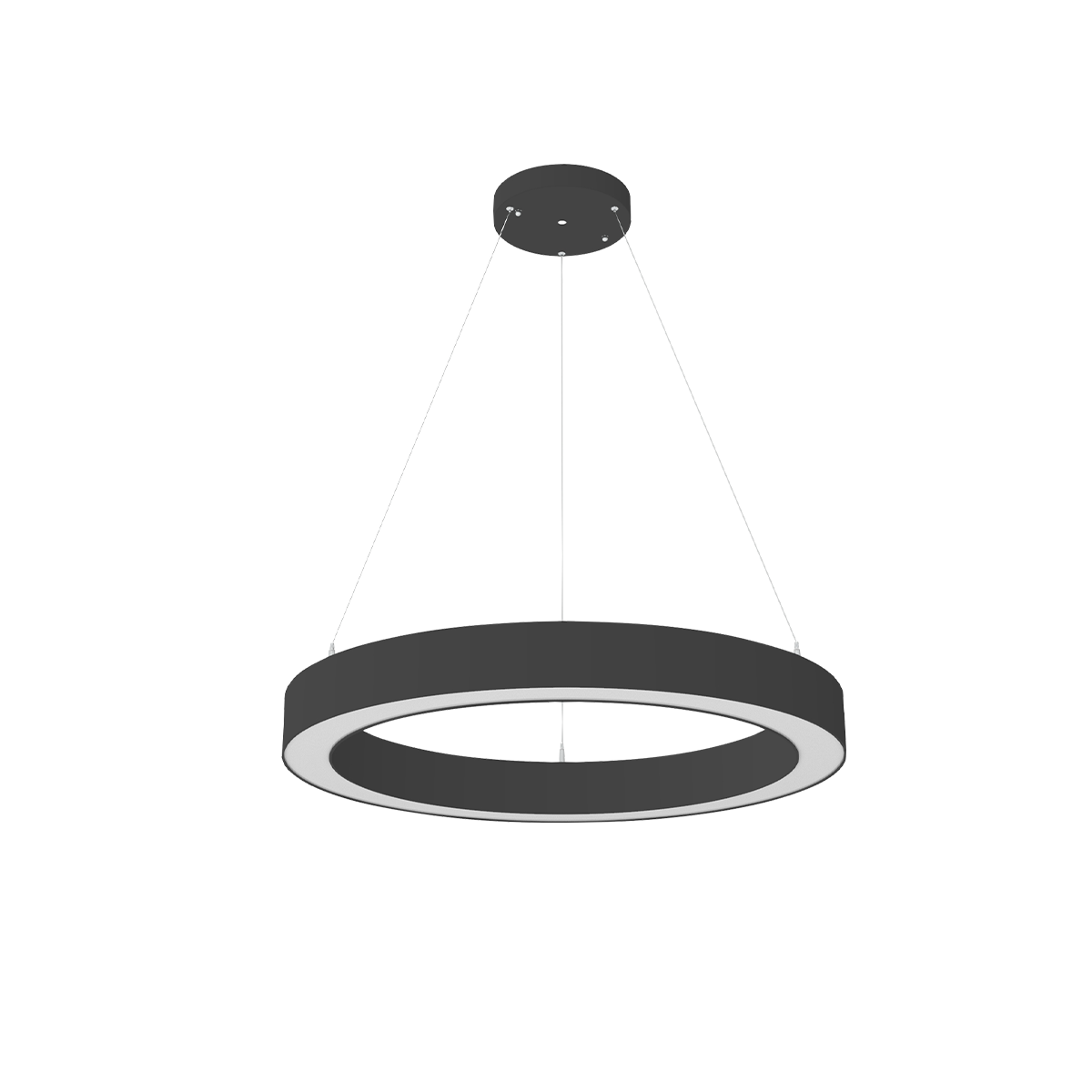 Reno AURORA Architectural Ring Fixture - 36" / Black / 30/40/50/60W
