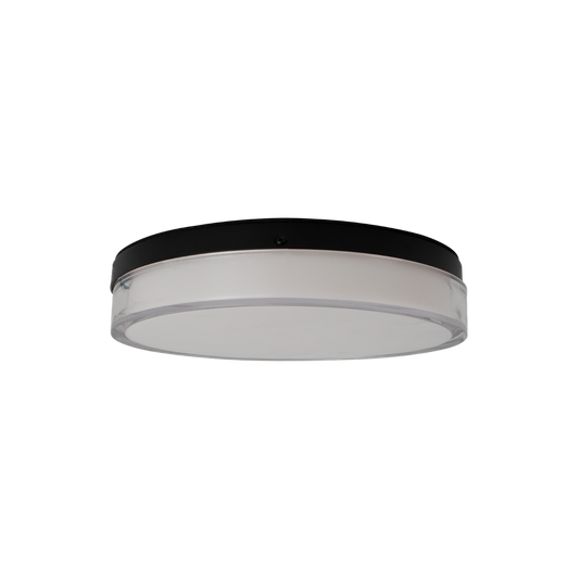 Reno NOIR 5 inch black flushmount